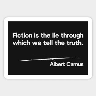 Albert Camus Typography Quote Sticker